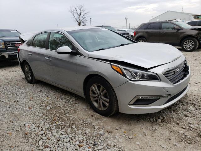 5NPE24AF7FH031526 - 2015 HYUNDAI SONATA SE SILVER photo 4