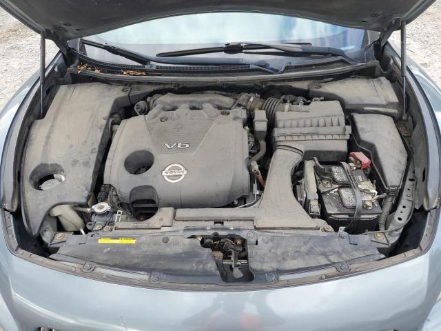 1N4AA5AP6AC839358 - 2010 NISSAN MAXIMA S GRAY photo 11