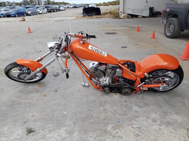 1A9TX022621383077 - 2002 AMERICAN IRON HORSE TEXAS CHOP ORANGE photo 9