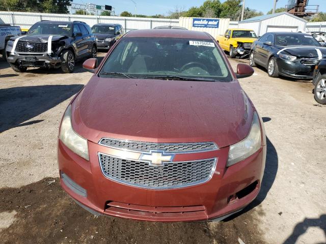 1G1PF5SC4C7272606 - 2012 CHEVROLET CRUZE LT 红色 照片 5