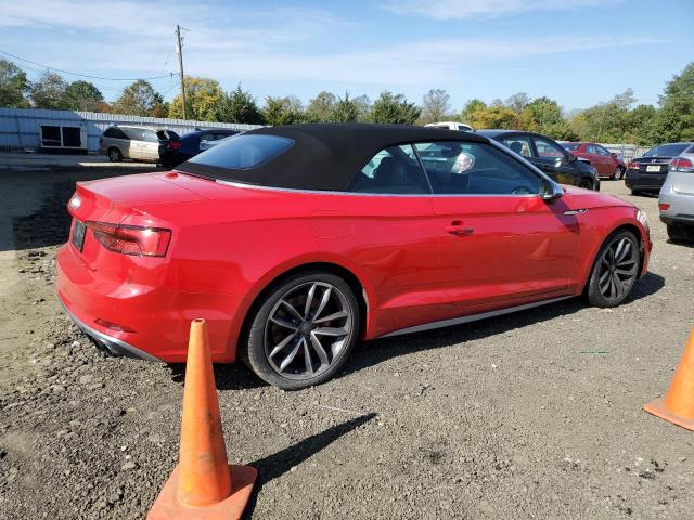 WAUY4GF58JN000798 - 2018 AUDI S5 PREMIUM PLUS RED photo 3