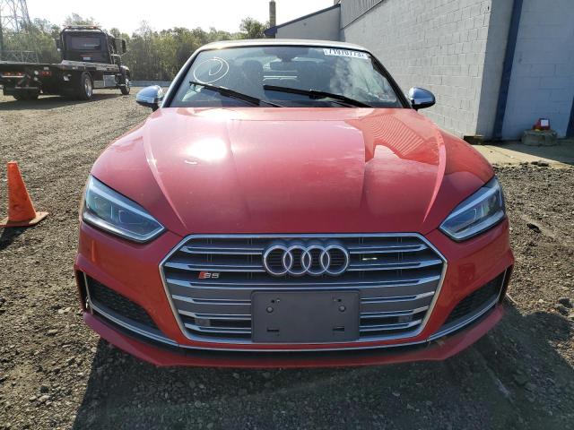 WAUY4GF58JN000798 - 2018 AUDI S5 PREMIUM PLUS RED photo 5