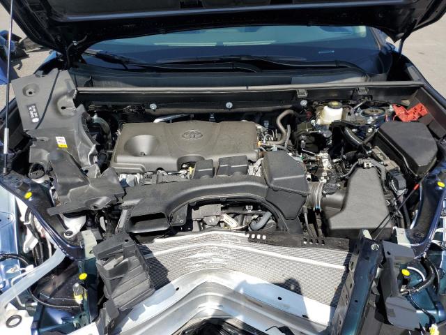 2T3P1RFV8SW543789 - 2025 TOYOTA RAV4 XLE BLUE photo 12