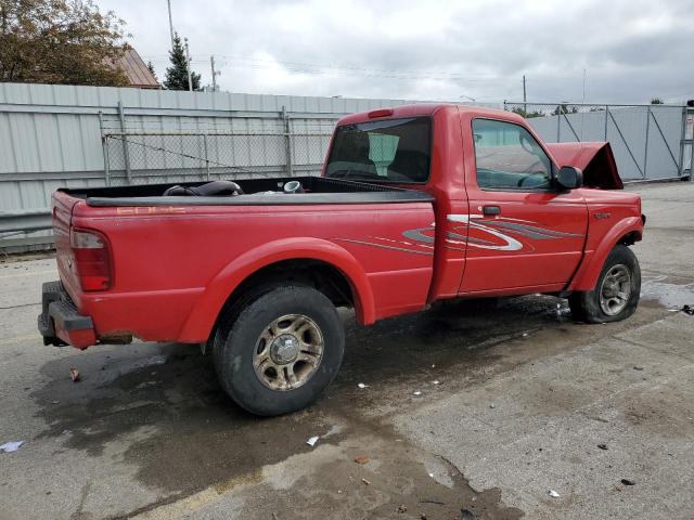 1FTYR10U74PA34970 - 2004 FORD RANGER RED photo 3
