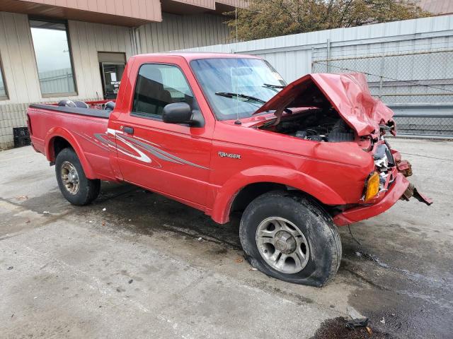 1FTYR10U74PA34970 - 2004 FORD RANGER RED photo 4