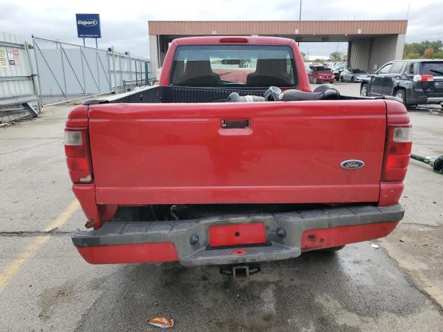 1FTYR10U74PA34970 - 2004 FORD RANGER RED photo 6