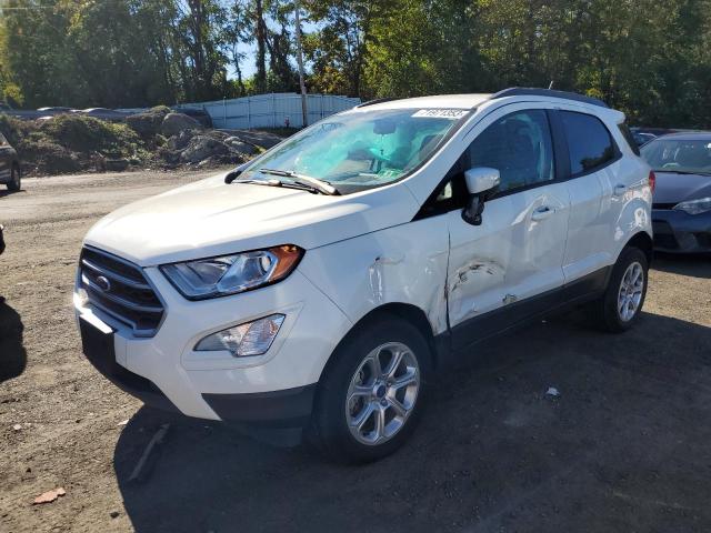 MAJ6P1UL1JC233374 - 2018 FORD ECOSPORT SE WHITE photo 1