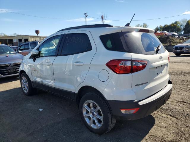 MAJ6P1UL1JC233374 - 2018 FORD ECOSPORT SE WHITE photo 2