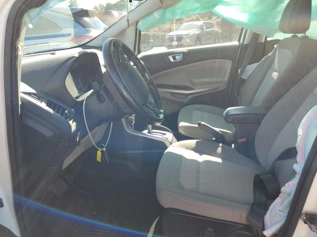 MAJ6P1UL1JC233374 - 2018 FORD ECOSPORT SE WHITE photo 7