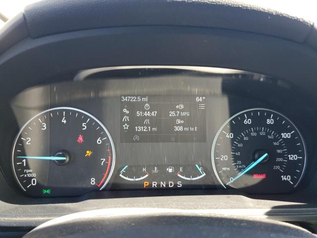 MAJ6P1UL1JC233374 - 2018 FORD ECOSPORT SE WHITE photo 9