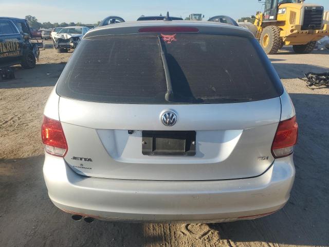 3VWPL7AJ6BM672762 - 2011 VOLKSWAGEN JETTA TDI SILVER photo 6