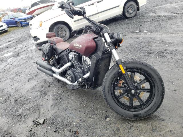 56KMTA008M3179725 - 2021 INDIAN MOTORCYCLE CO. SCOUT BOBBER ABS BURGUNDY photo 1