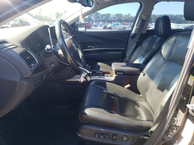 JH4KC1F92EC001134 - 2014 ACURA RLX ADVANCE BLACK photo 7