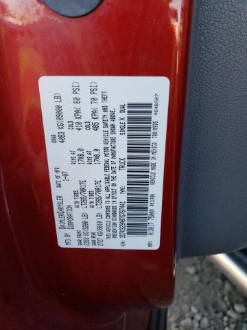 3D7KS29A87G767441 - 2007 DODGE RAM 2500 RED photo 12