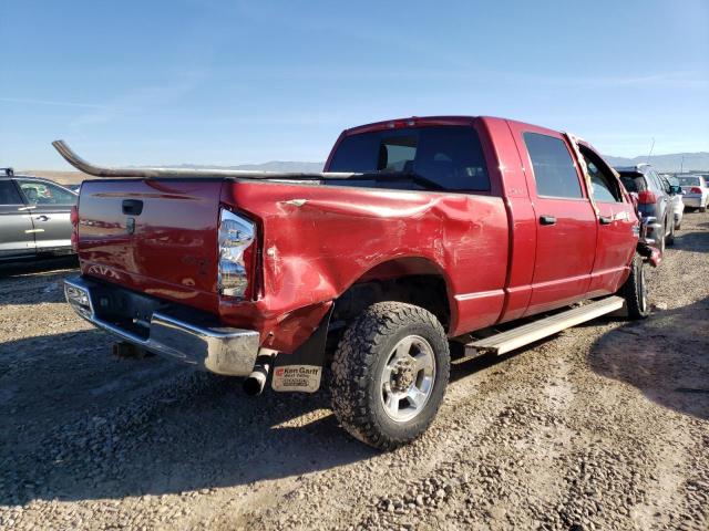 3D7KS29A87G767441 - 2007 DODGE RAM 2500 RED photo 3