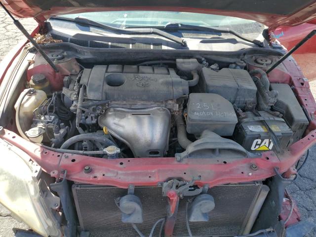 4T4BF3EK4BR162939 - 2011 TOYOTA CAMRY BASE RED photo 11