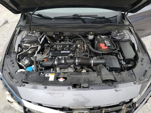 1HGCV1F19LA123512 - 2020 HONDA ACCORD LX GRAY photo 11