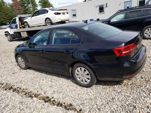 3VW2K7AJ2FM424303 - 2015 VOLKSWAGEN JETTA BASE BLACK photo 2