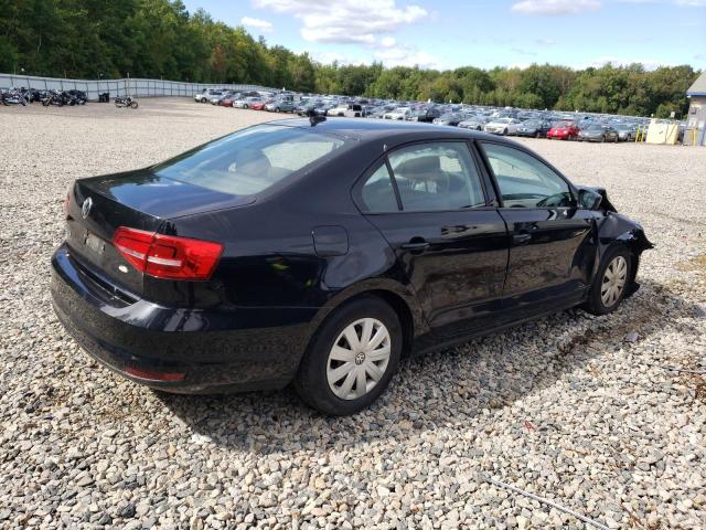 3VW2K7AJ2FM424303 - 2015 VOLKSWAGEN JETTA BASE BLACK photo 3