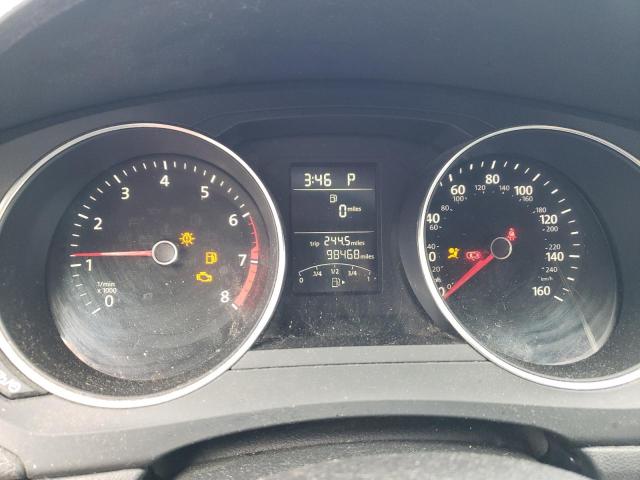 3VW2K7AJ2FM424303 - 2015 VOLKSWAGEN JETTA BASE BLACK photo 9