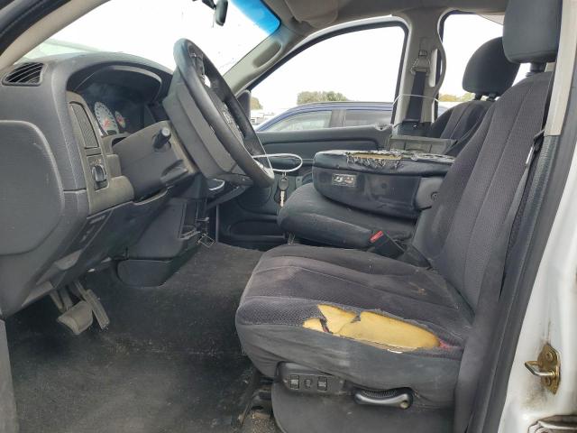 1D7HA18D35S334182 - 2005 DODGE RAM 1500 ST WHITE photo 7