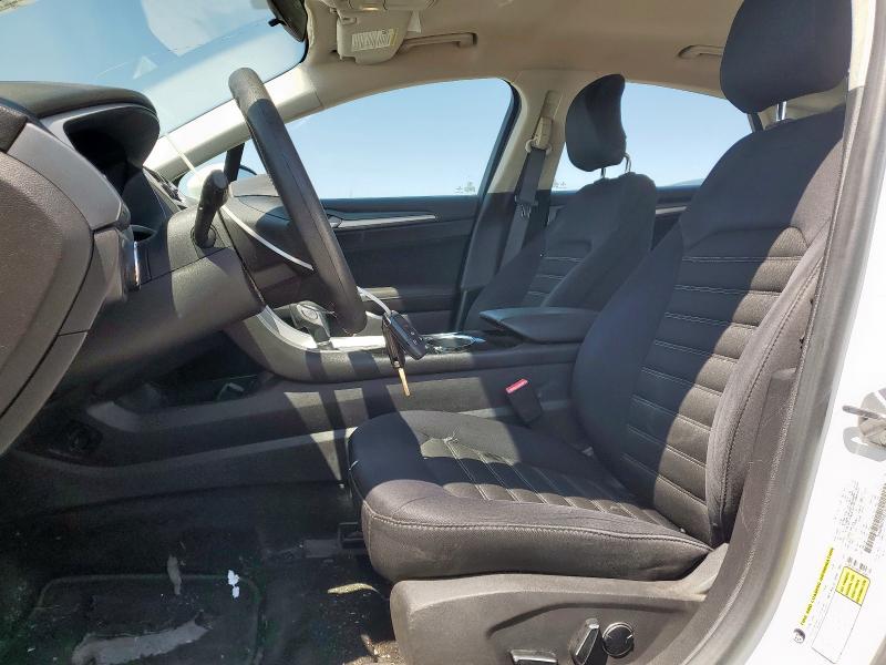 3FA6P0H79DR195857 - 2013 FORD FUSION SE WHITE photo 7