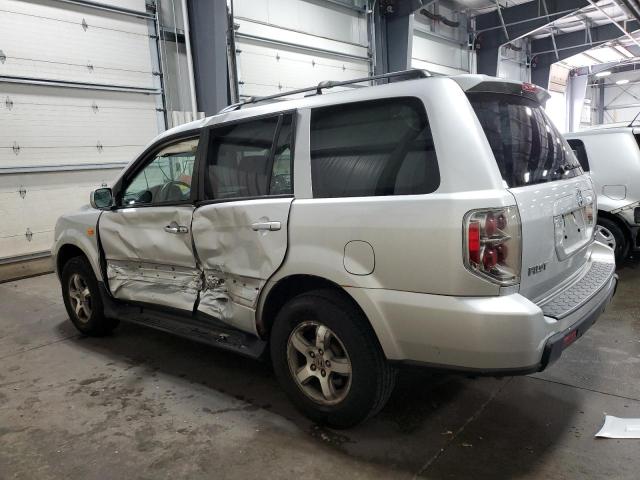 5FNYF18567B017811 - 2007 HONDA PILOT EXL Silber Foto 2
