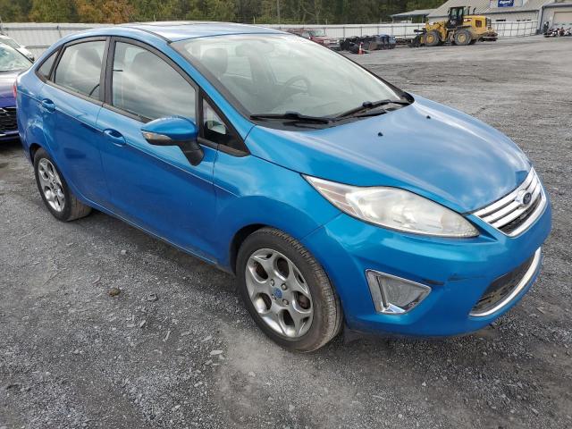 3FADP4CJ7CM155791 - 2012 FORD FIESTA SEL BLUE photo 4