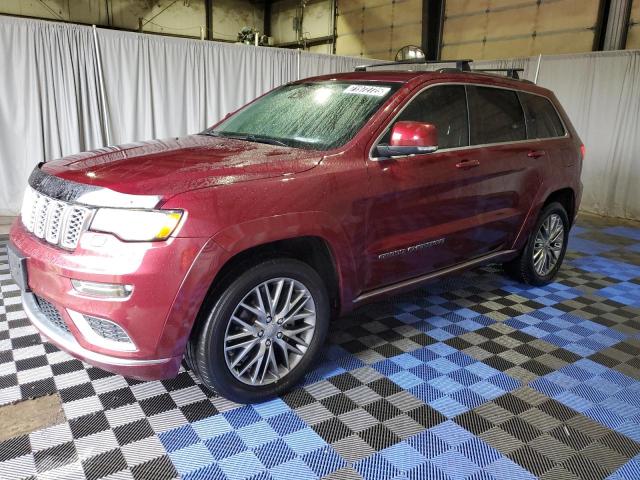 1C4RJFJG8HC756088 - 2017 JEEP GRAND CHEROKEE SUMMIT 栗色 照片 1