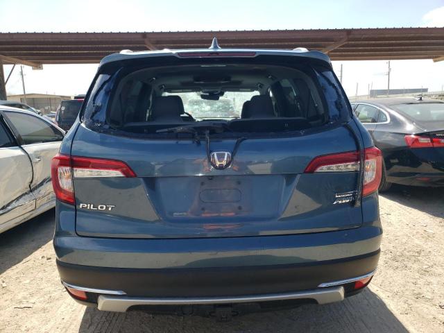 5FNYF6H6XKB017860 - 2019 HONDA PILOT TOURING BLUE photo 6