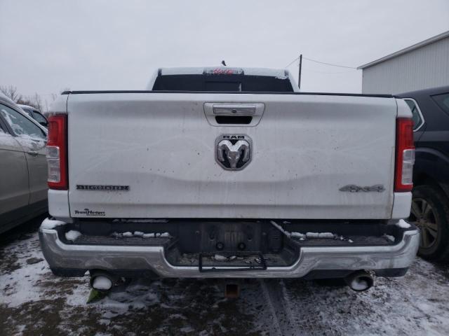 1C6SRFFT0LN276826 - 2020 RAM 1500 BIG HORN/LONE STAR WHITE photo 6