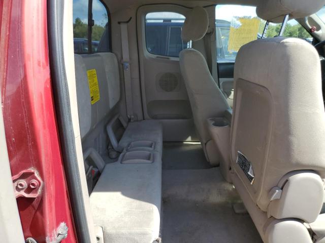 5TEUU42N27Z374545 - 2007 TOYOTA TACOMA ACCESS CAB RED photo 10