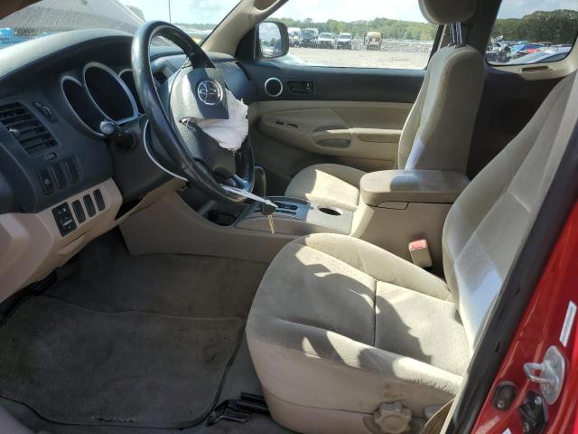 5TEUU42N27Z374545 - 2007 TOYOTA TACOMA ACCESS CAB RED photo 7