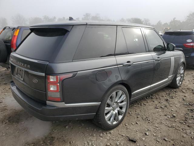 SALGV2EF8GA282619 - 2016 LAND ROVER RANGE ROVE AUTOBIOGRAPHY GRAY photo 3
