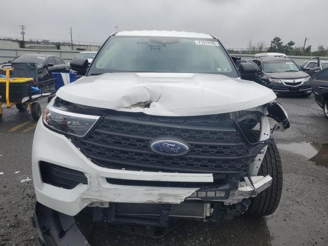 1FMSK8BH4NGB77326 - 2022 FORD EXPLORER WHITE photo 5