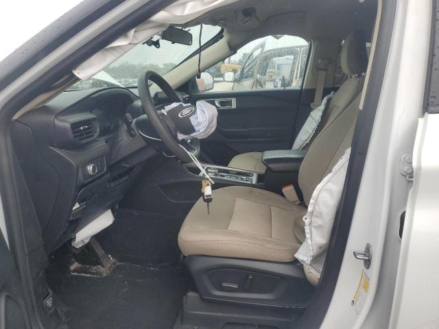 1FMSK8BH4NGB77326 - 2022 FORD EXPLORER WHITE photo 7