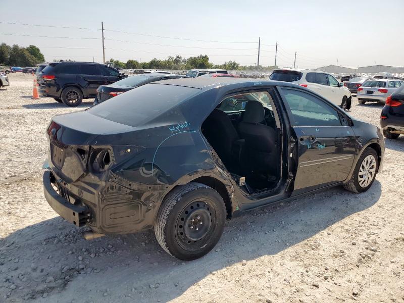 5YFBURHE7JP742419 - 2018 TOYOTA COROLLA L BLACK photo 3