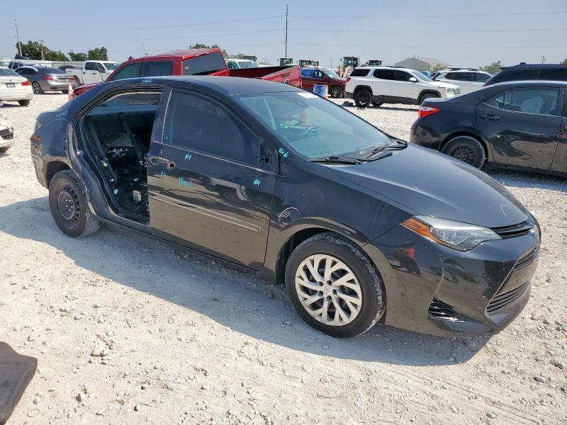 5YFBURHE7JP742419 - 2018 TOYOTA COROLLA L BLACK photo 4