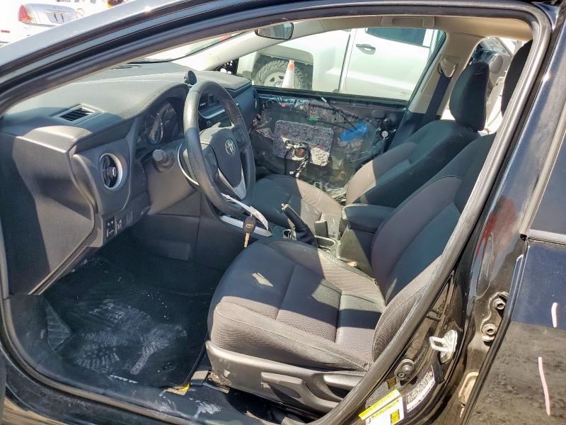 5YFBURHE7JP742419 - 2018 TOYOTA COROLLA L BLACK photo 7