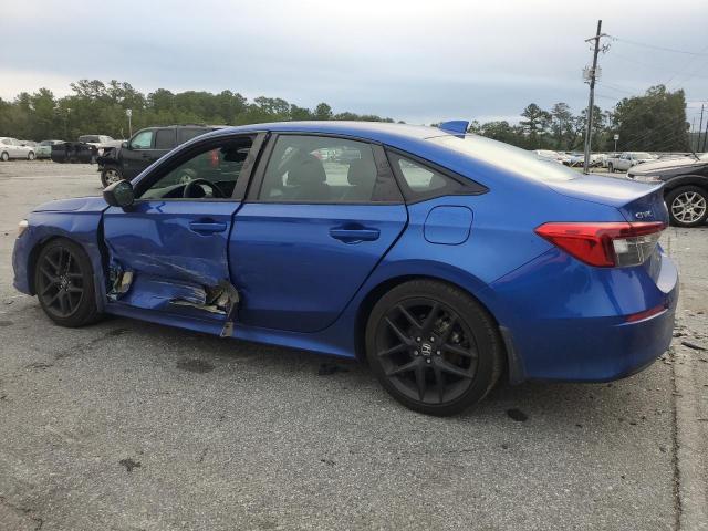 2HGFE2F57NH526088 - 2022 HONDA CIVIC SPORT 蓝色 照片 2