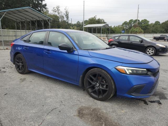 2HGFE2F57NH526088 - 2022 HONDA CIVIC SPORT 蓝色 照片 4