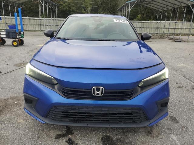 2HGFE2F57NH526088 - 2022 HONDA CIVIC SPORT 蓝色 照片 5