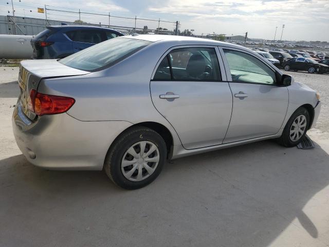 2T1BU4EE4AC516572 - 2010 TOYOTA COROLLA BASE SILVER photo 3