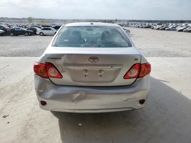 2T1BU4EE4AC516572 - 2010 TOYOTA COROLLA BASE SILVER photo 6