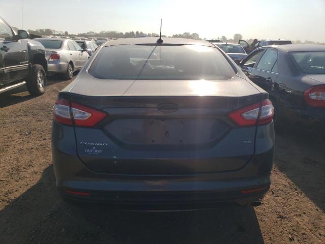 3FA6P0H78FR143249 - 2015 FORD FUSION SE GRAY photo 6