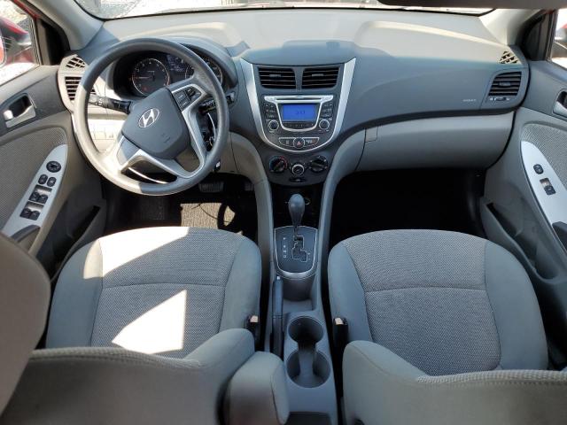 KMHCT5AEXDU123391 - 2013 HYUNDAI ACCENT GLS RED photo 8