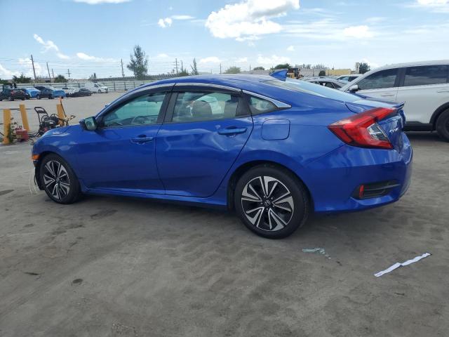 19XFC1F3XJE002873 - 2018 HONDA CIVIC EX ლურჯი ფოტო 2