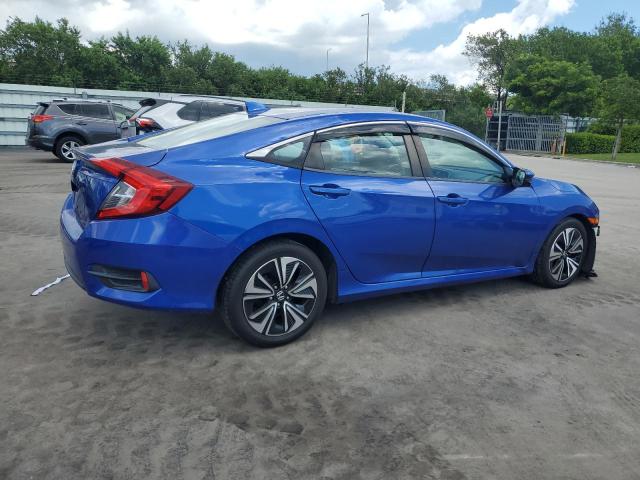 19XFC1F3XJE002873 - 2018 HONDA CIVIC EX ლურჯი ფოტო 3