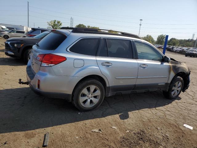 4S4BRCAC0C3255612 - 2012 SUBARU OUTBACK 2.5I SILVER photo 3