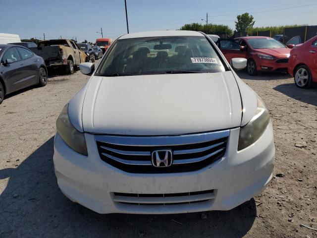 1HGCP2F33CA241556 - 2012 HONDA ACCORD LX WHITE photo 5